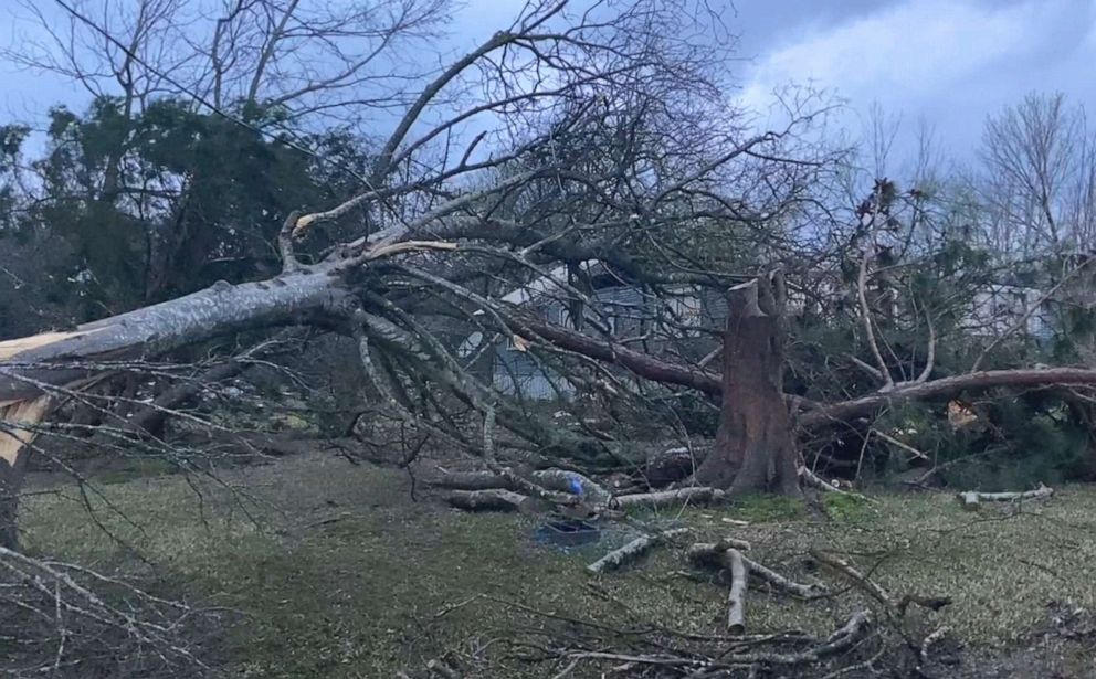 PHOTO: Tornado damage in Hopkins County, Texas, Mar. 2, 2023.