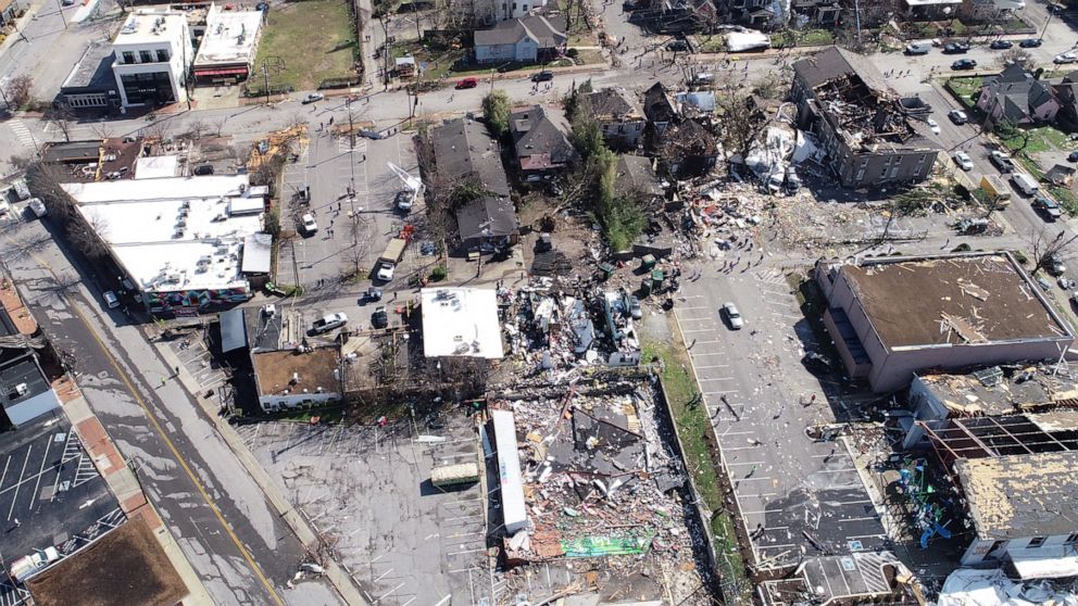24 dead in Tennessee as tornadoes wreak havoc on towns including Nashville