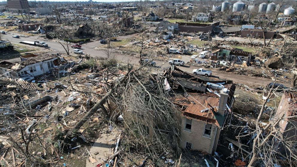 Over 70 People Killed After 22 Tornadoes Rip Through Six States