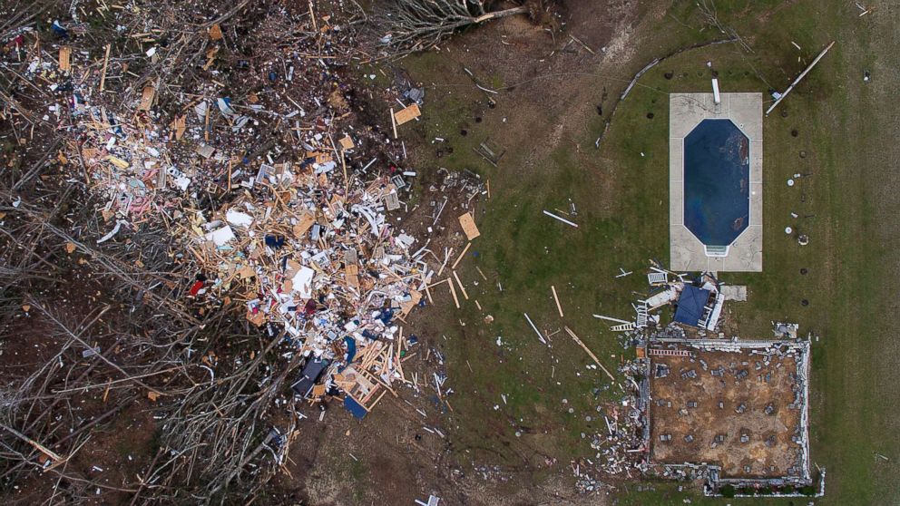 At least 23 killed, including 3 children, as tornadoes devastate ...