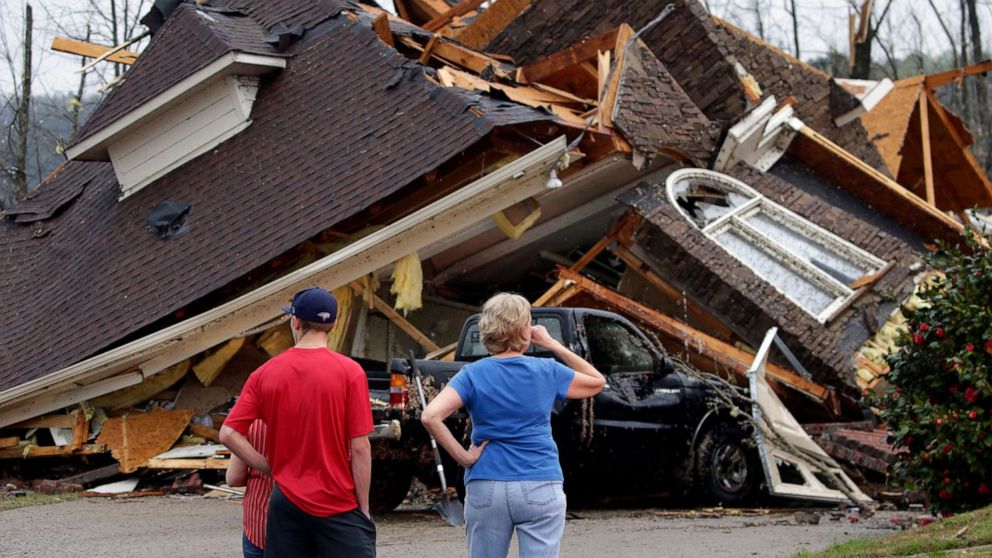 At least 5 dead as tornadoes tear through Alabama ABC News