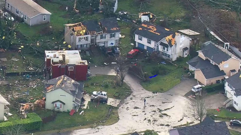 PHOTO: Several buildings were destroyed in Port Orchard as a result of a tornado, Dec. 18, 2018, city officials tell ABC News.