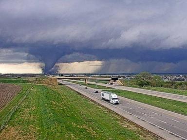 Tornado threat continues after 4 injured, 83 reports of tornadoes