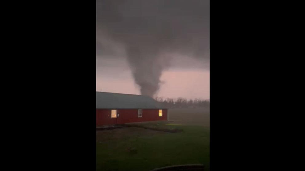 38 injured after tornado rips through eastern Indiana city