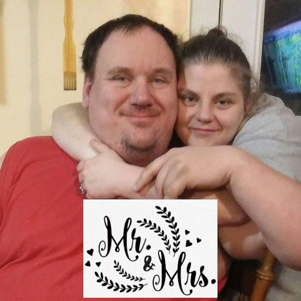 PHOTO: Lannis "Joe" Ward, left, is pictured in an image provided by his family. Ward, age 36, has been identified as one of those who died while working at the Mayfield Consumer Products candle factory, which was damaged by a tornado in Mayfield, Ky.