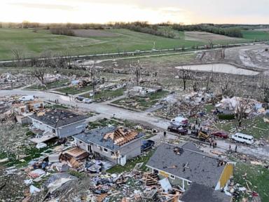 Baby among 2 people killed as a swarm of tornadoes hits heartland