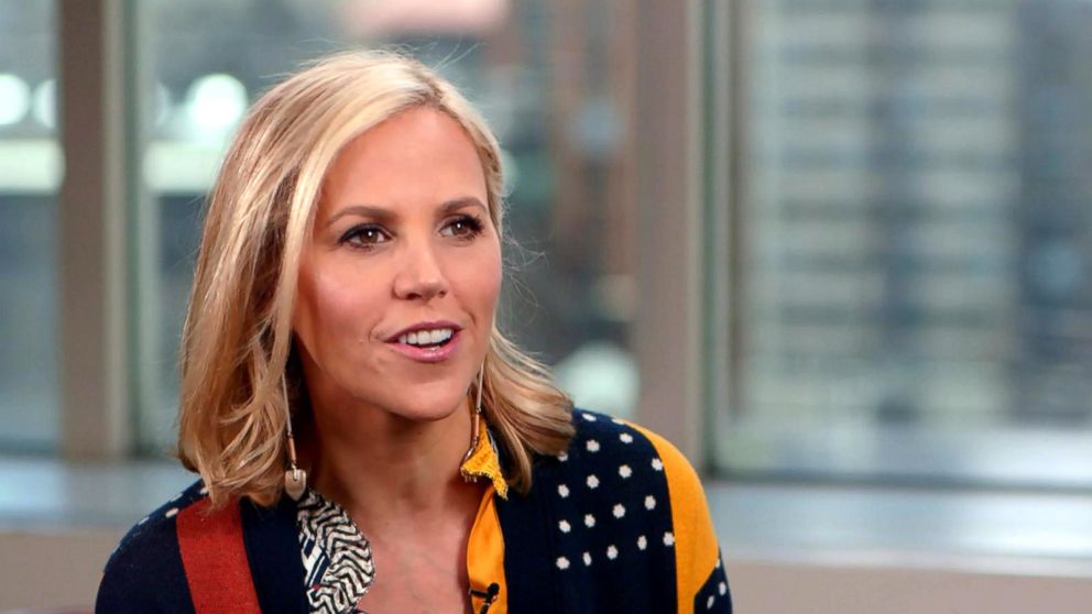 PHOTO: Fashion mogul Tory Burch shares her advice for moms re-entering the workforce on "GMA."