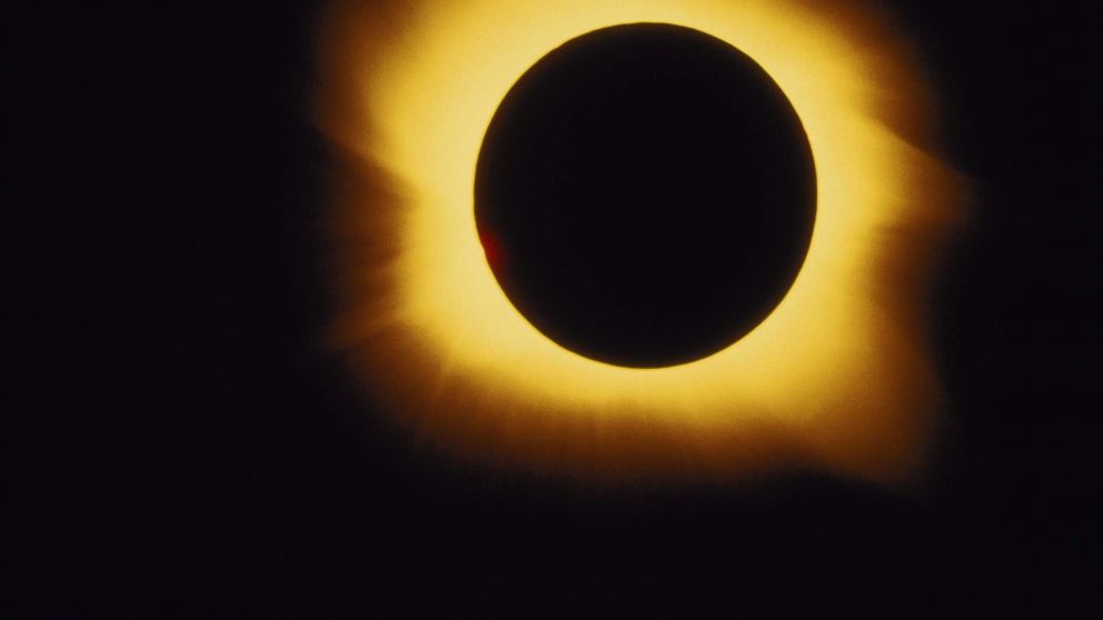 A view of a total eclipse of the sun, in this undated photo.