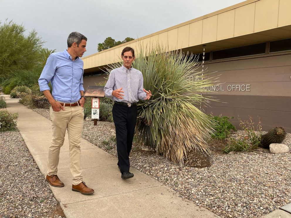 PHOTO: Steve Kozachik, Ward 6 city councilman in Tucson, Ariz., has been pressing the US military and EPA to accelerate the clean-up and regulation of PFAS chemicals in water systems nationwide.