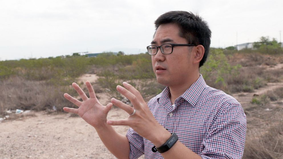 PHOTO: University of Arizona hydrologist Bo Guo calls the prevalence of synthetic chemicals in soils a "ticking time bomb" as the substances can slowly contaminate groundwater years after release.