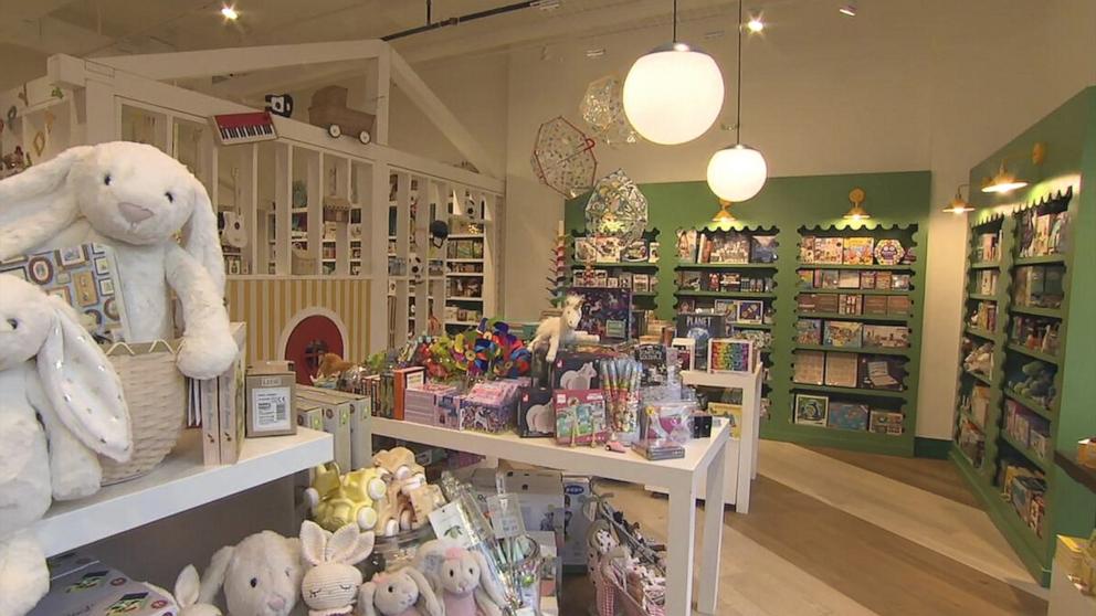 PHOTO: Toy stores are among the hardest hit by Trump’s escalating trade war with China as 77% of toys sold in the U.S. are made in China, according to the Toy Association.