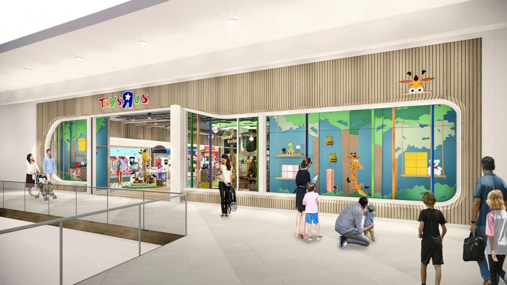 PHOTO: This undated artist rendering provided by Toys-R-Us shows an artist rendering of a new store.