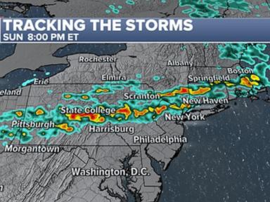 Severe thunderstorms could bring damaging winds from Great Lakes to Northeast