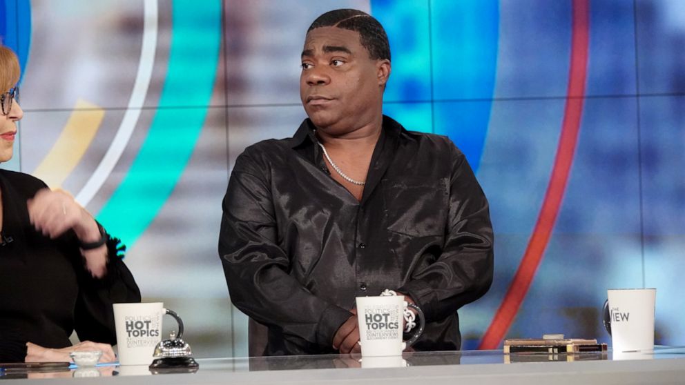 Tracy Morgan discusses his health and career on "The View" Monday April 8, 2019.