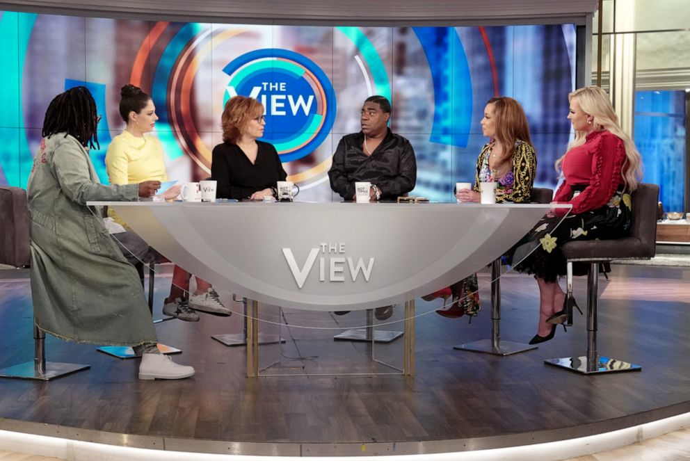 PHOTO: Tracy Morgan discusses his health and career on "The View" Monday April 8, 2019.