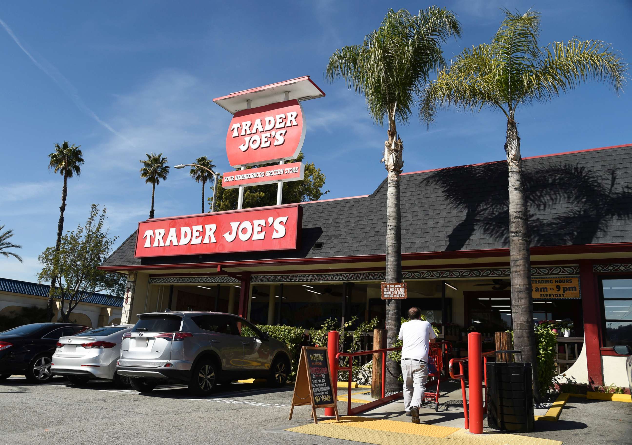 PHOTO: Trader Joe's grocery store in Pasadena, Calif., Feb. 26, 2020.