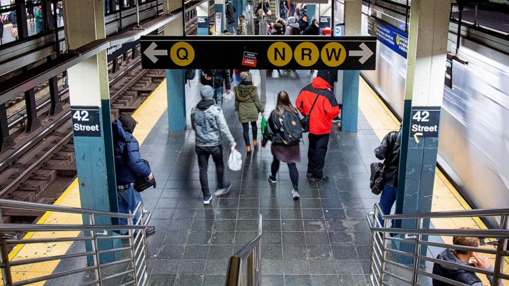 Woman killed after pushed onto NYC subway tracks in unprovoked attack, police say