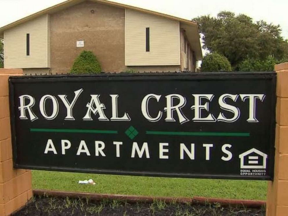 PHOTO: A transgender woman was violently attacked in a mob assault at the Royal Crest Apartments in Dallas on Friday, April 12, 2019, police said.