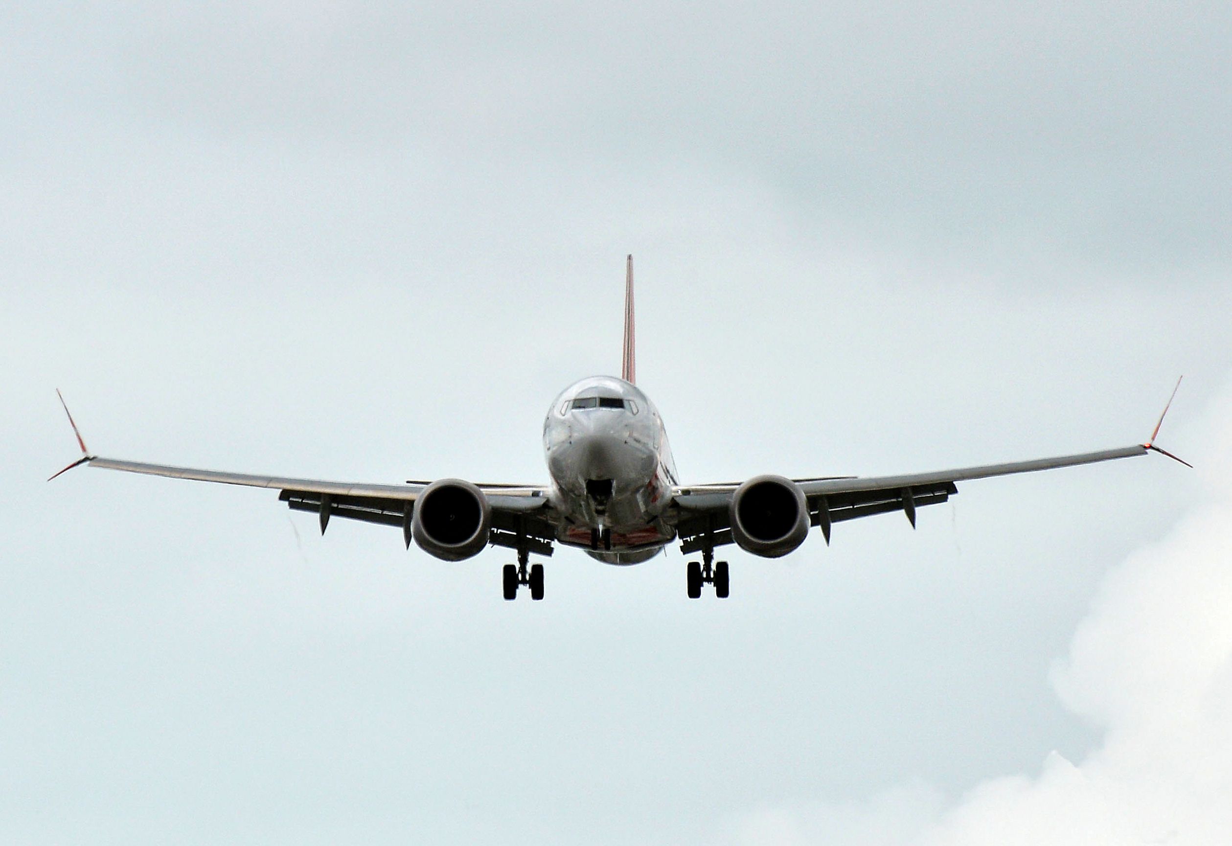 PHOTO: A Boeing 737 MAX of Brazilian airline Gol lands at Salgado Filho airport in Porto Alegre, Brazil on December 9, 2020. 