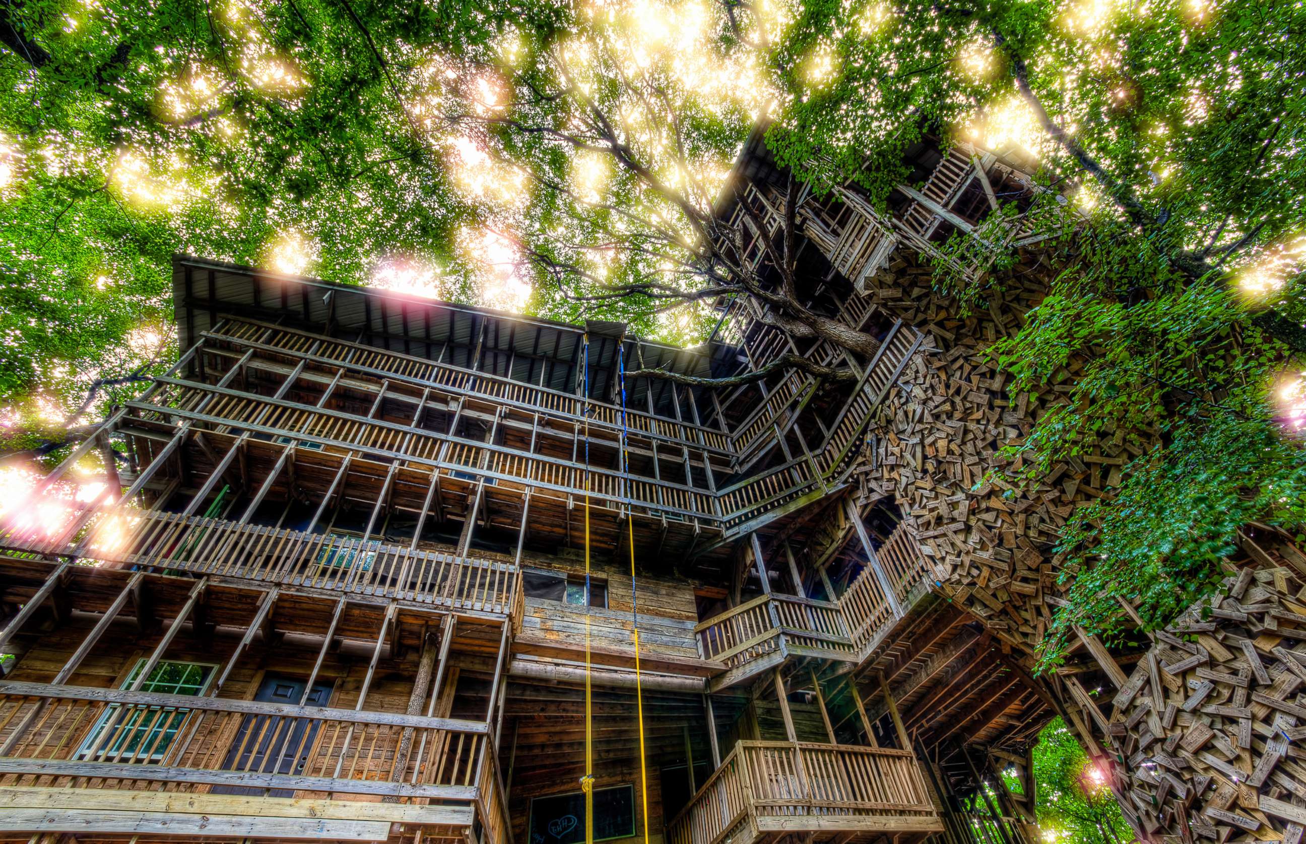 PHOTO: The Minister's Treehouse in Crossville, Tenn., July 14, 2012.