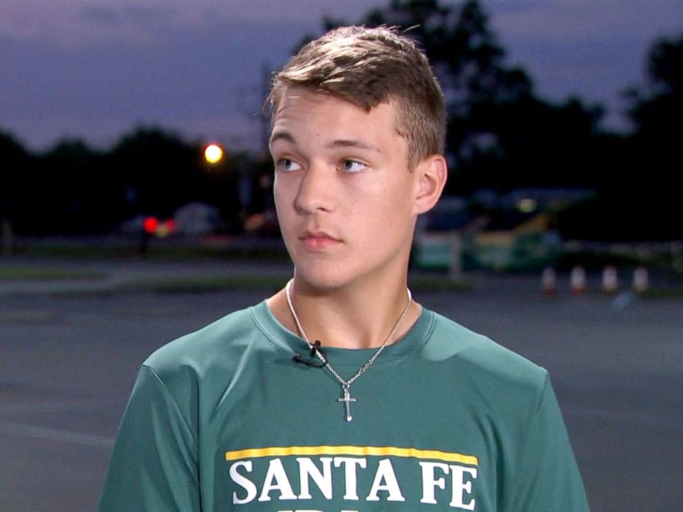 PHOTO: Trenton Beazely appears on Good Morning America, May 21, 2018.