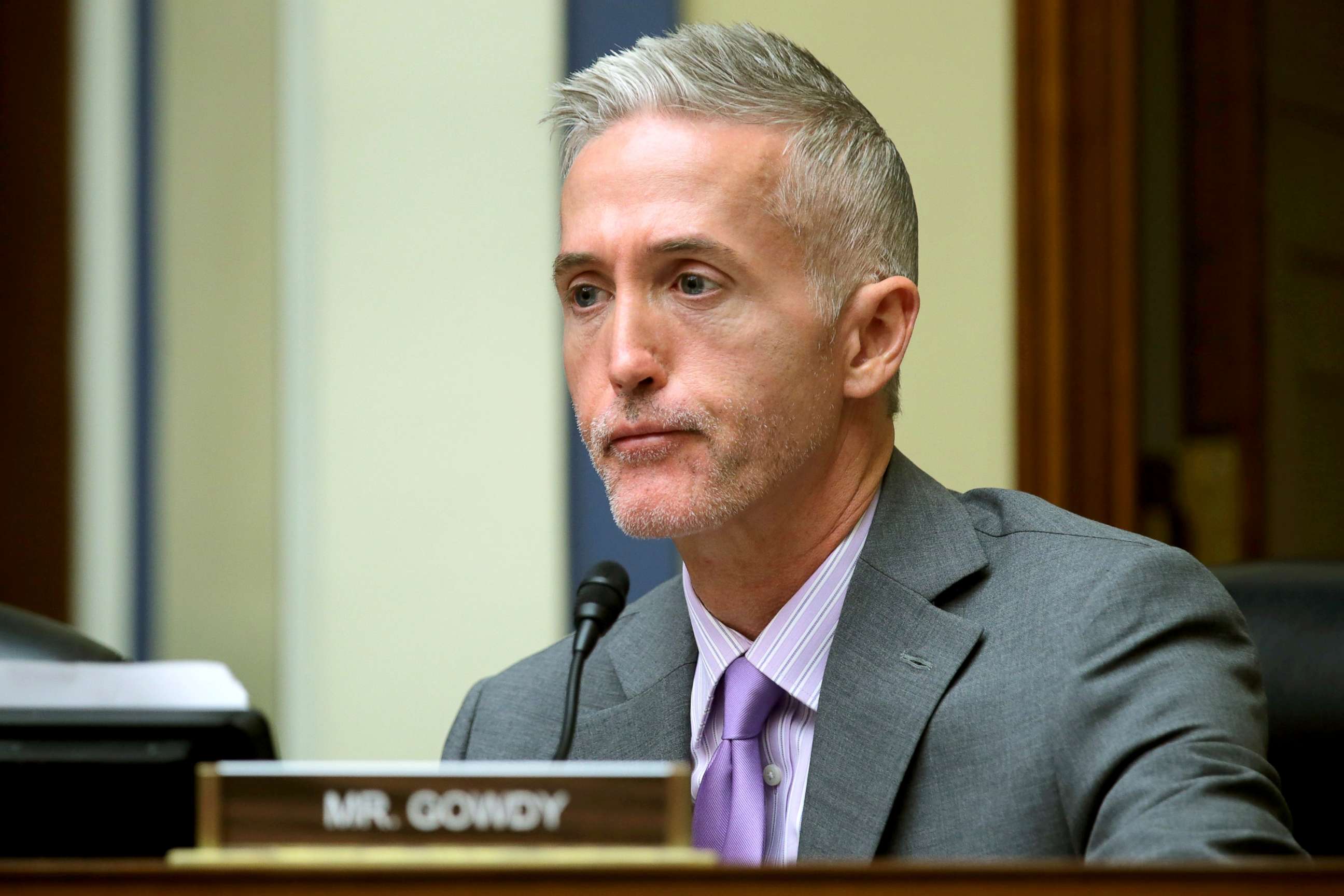 PHOTO: Trey Gowdy, chairman of House Oversight Committee, Jan. 31, 2018.