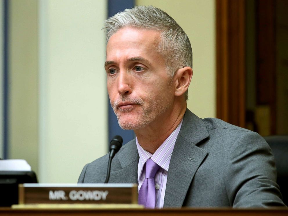 PHOTO: Trey Gowdy, chairman of House Oversight Committee, Jan. 31, 2018.