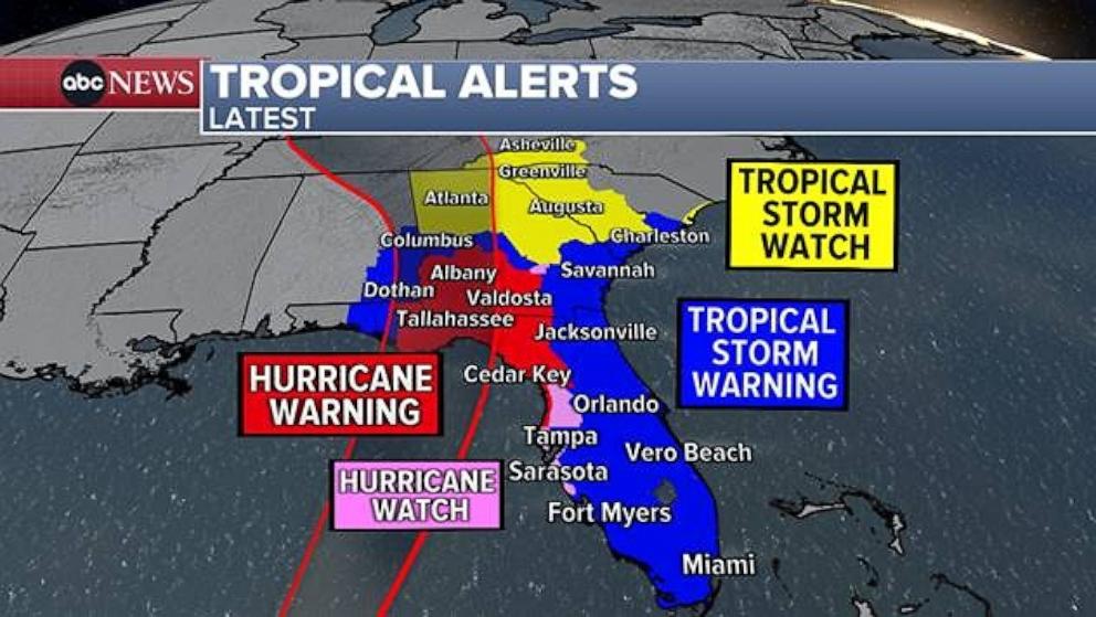 PHOTO: Tropical alerts.