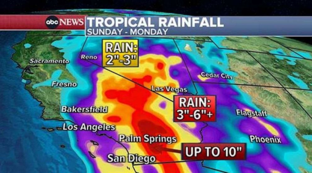 PHOTO: Tropical rainfall graphic