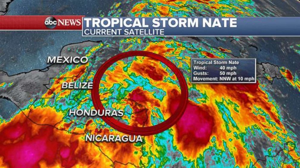 PHOTO: Tropical Storm Nate