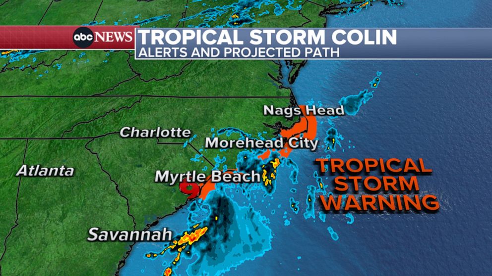 PHOTO: Tropical storm warning.