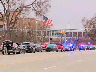 Police respond to shooting at Michigan hospital, suspect not in custody