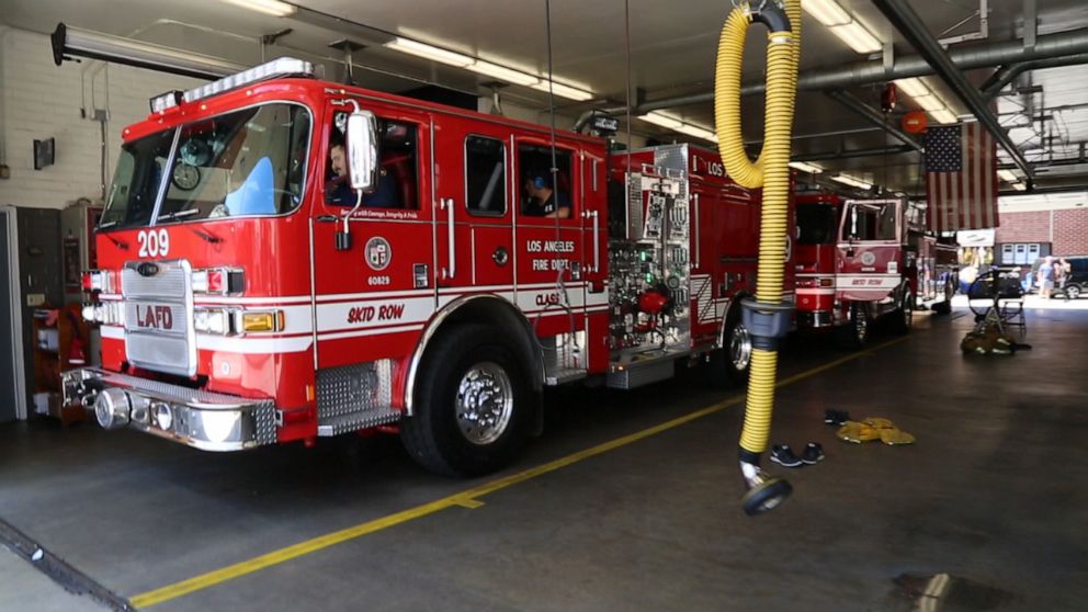PHOTO: Over five months, “Nightline” got an exclusive look at life at LAFD Station 9, getting rare access to the day-to-day operations of this team and a glimpse into daily life for this city’s most vulnerable.