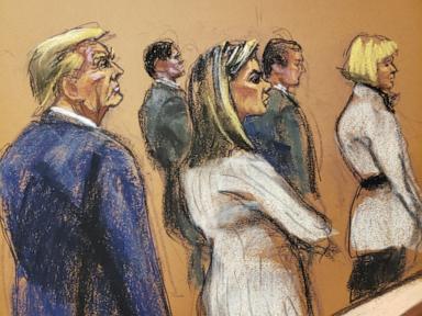 Trump butts heads with judge in tense courtroom exchanges during E. Jean Carroll case