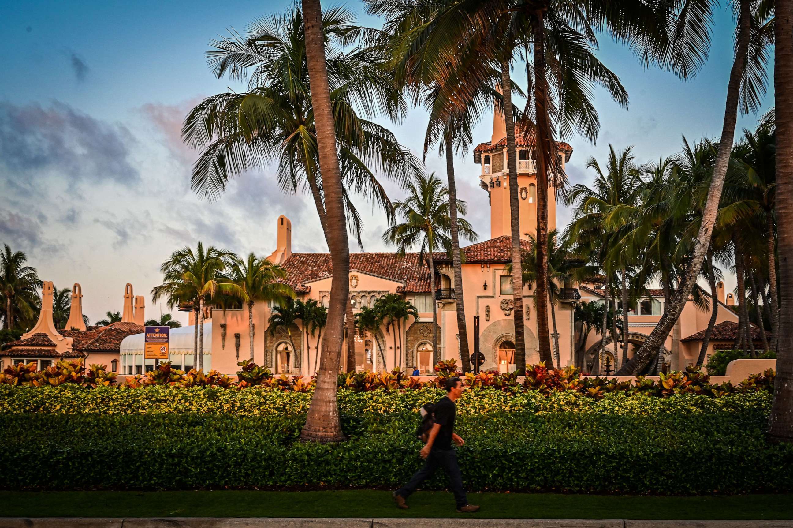 PHOTO: The Mar-a-Lago Club, home of former US President Donald Trump, is seen on April 3, 2023 in Palm Beach, Fla.