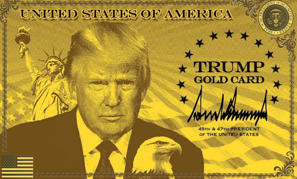Trump's $1 million 'Gold Card' immigration application plan