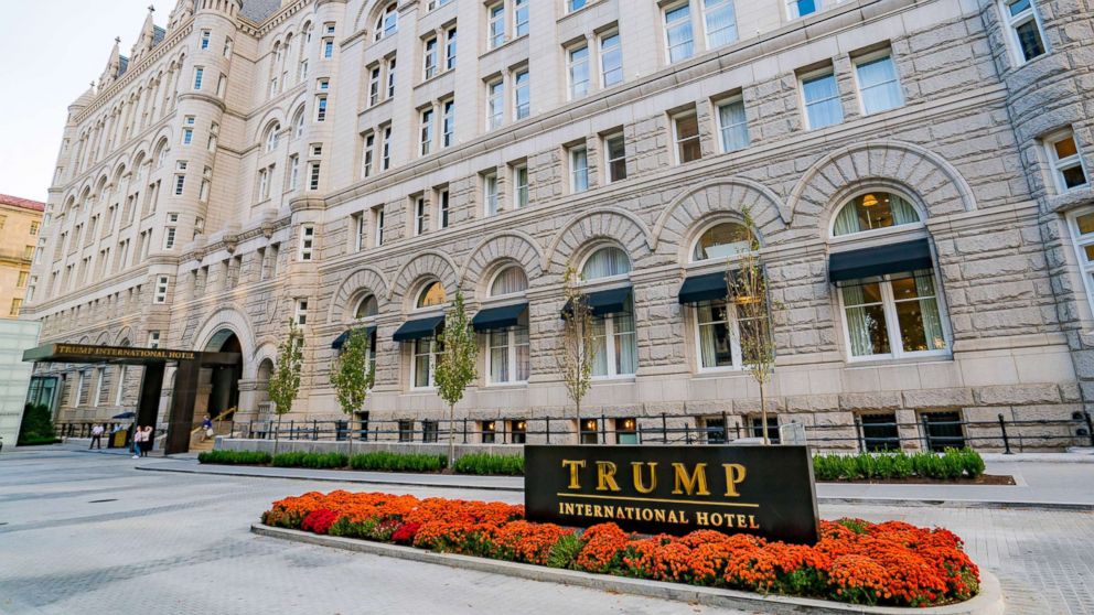 A general view of the Trump International Hotel in Washington, D.C.  is seen on Oct. 30, 2016.