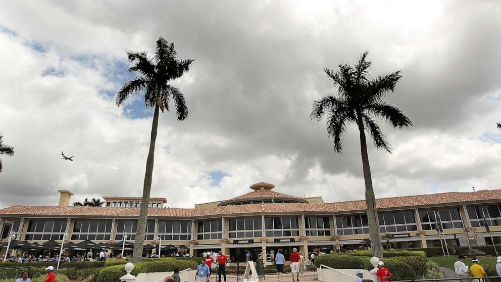 PHOTO: A view of the clubhouse during a practice round at the World Golf Championships Cadillac Championship at Doral Country Club, March 9, 2011 in Doral, Fla.