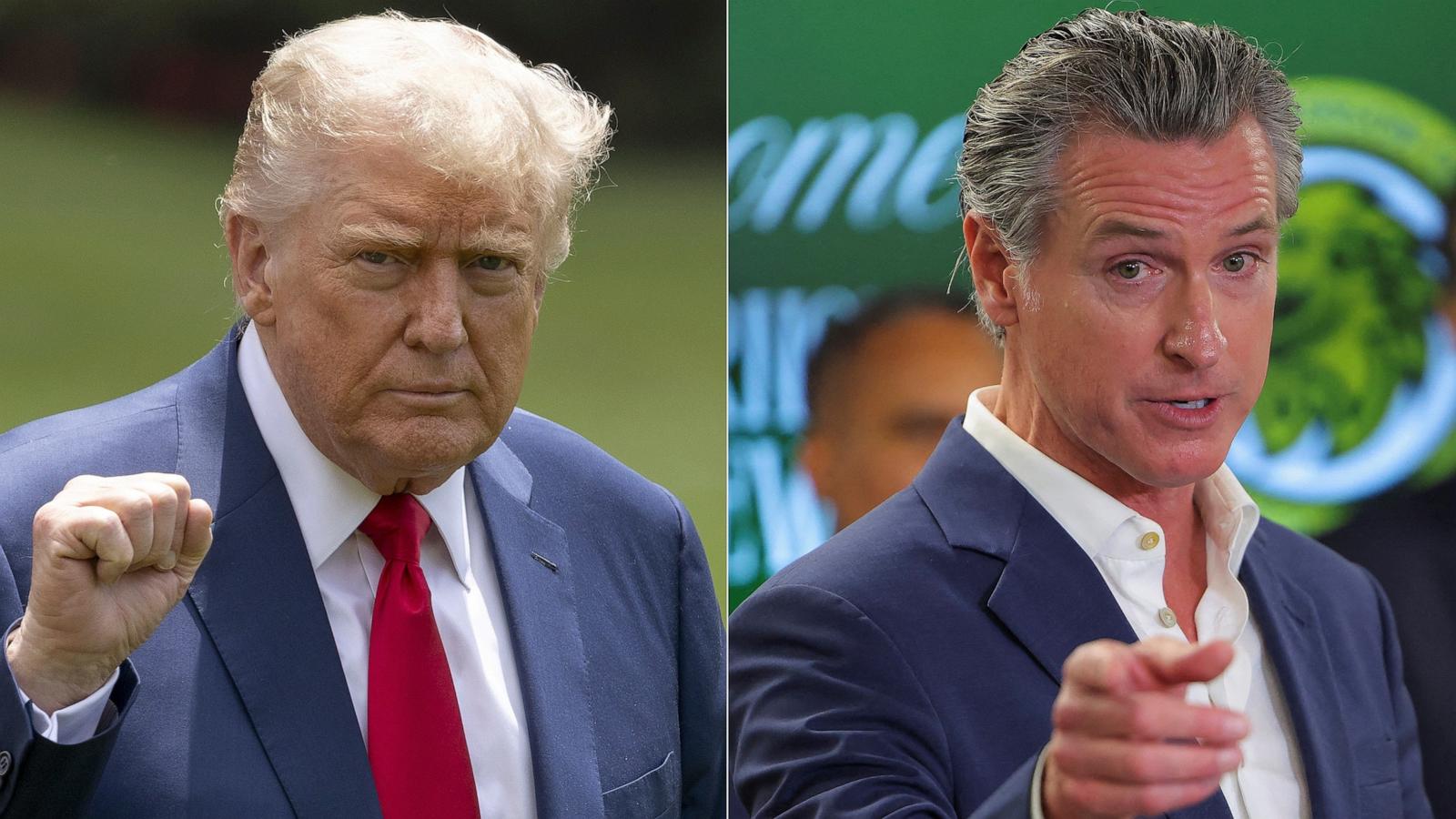 Trump says 'great' to arrest Newsom. A stormy relationship and the politics at play.