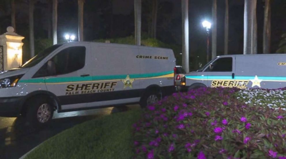 Palm Beach County Sheriff's Department was on the scene of the vandalism on Saturday night.