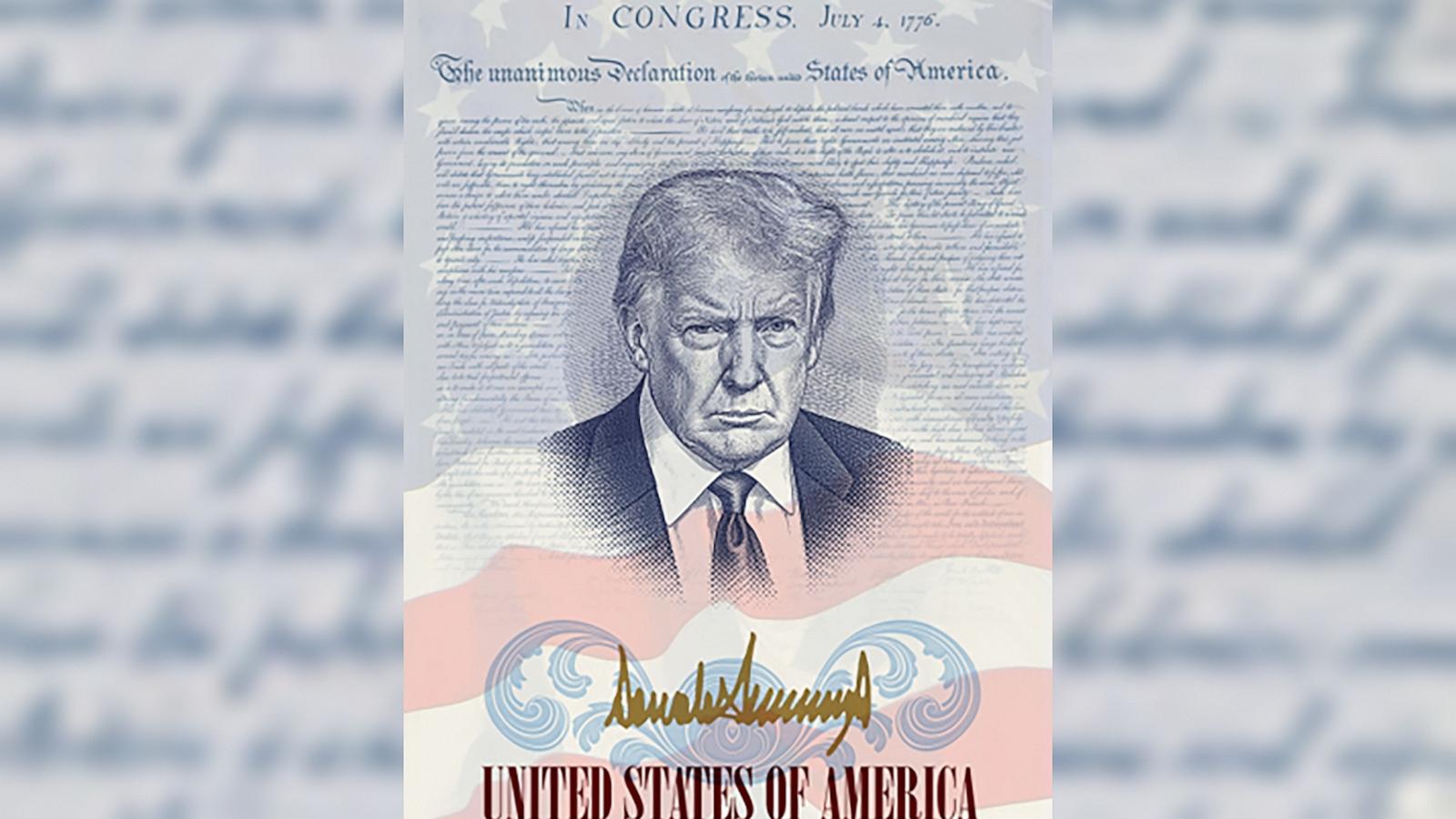 Trump's image to appear on limited-edition passports for America's 250th