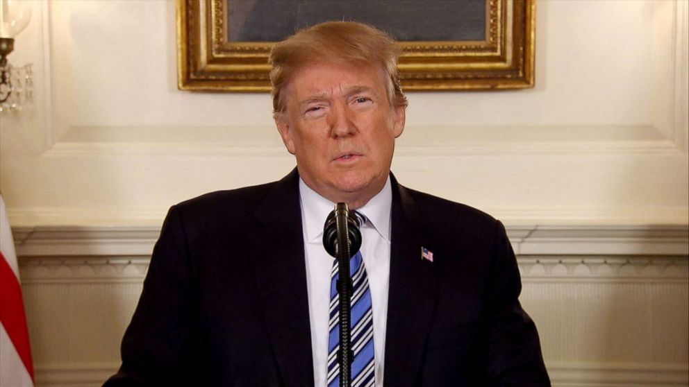President Donald Trump speaks at a press conference, Feb. 15, 2018.