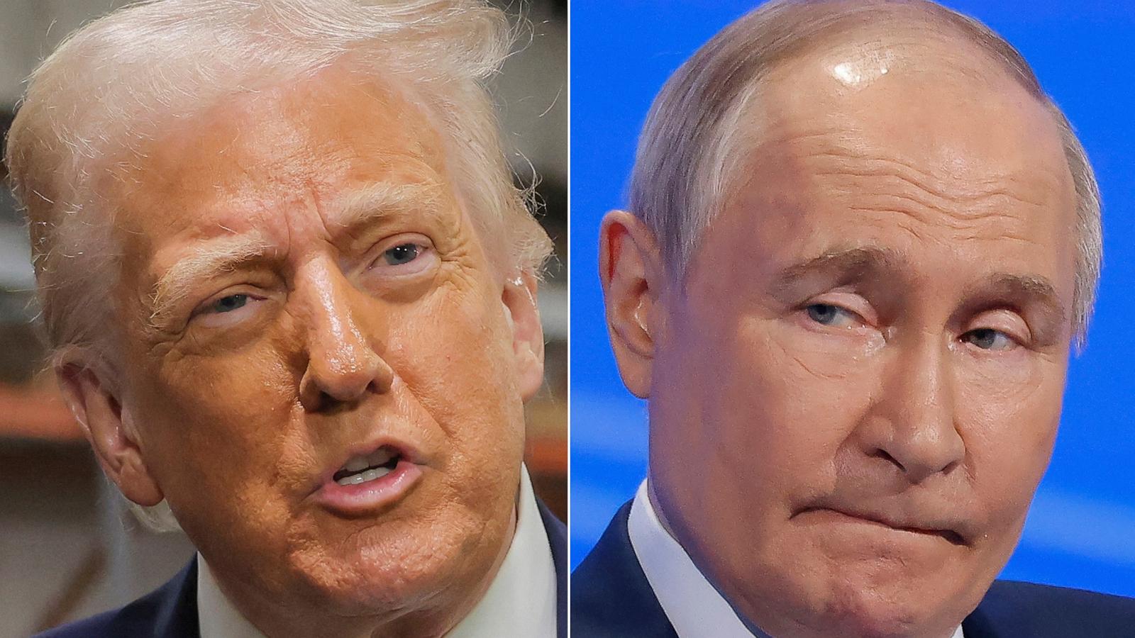 Trump speaks with Putin on Ukraine ceasefire proposal