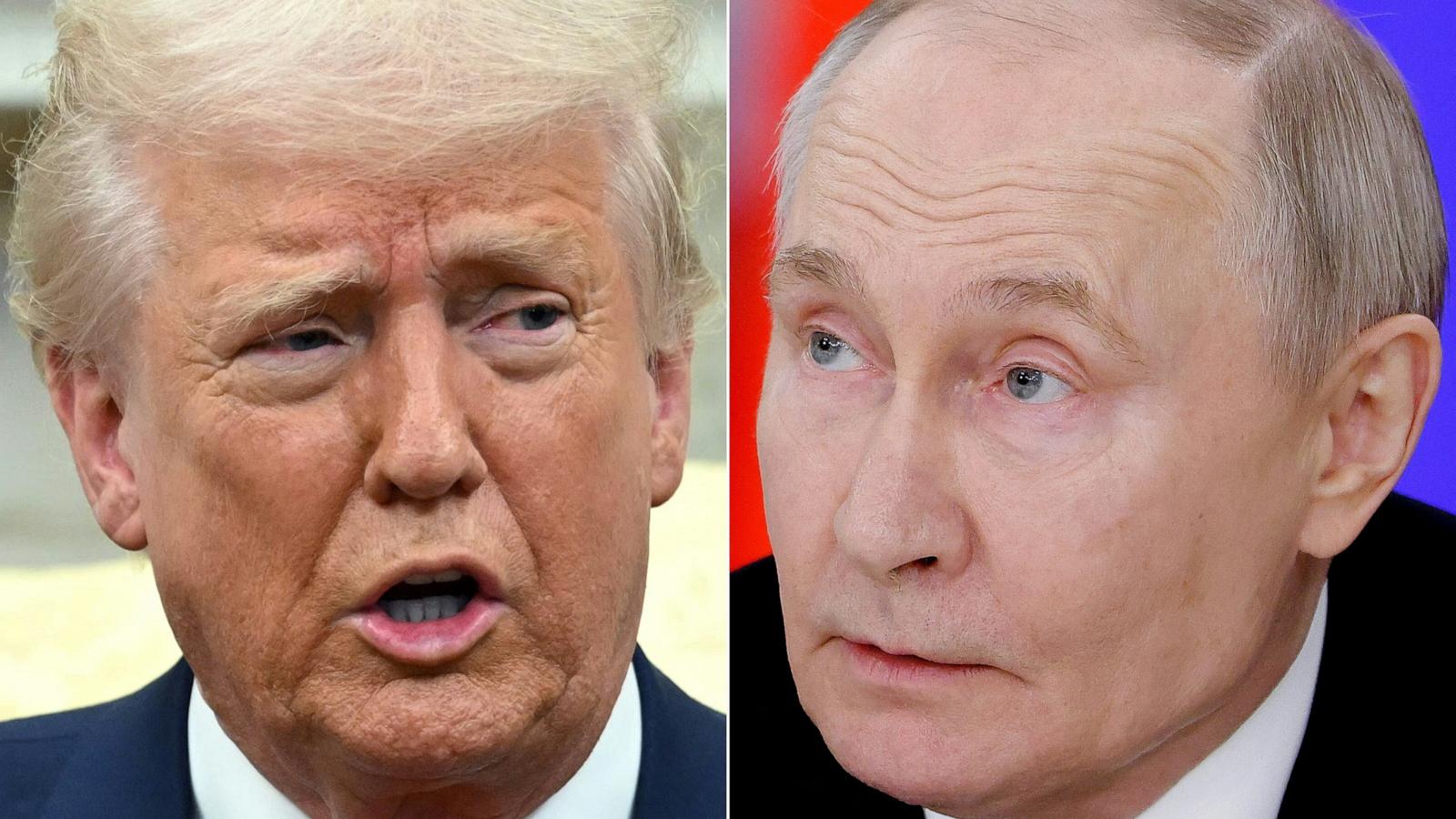 Trump and Putin hold high-stakes phone call over war in Ukraine