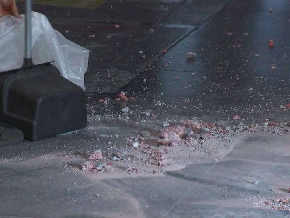 PHOTO: President Donald Trumps star on the Hollywood Walk of Fame was destroyed early this morning, according to ABC affiliate KABC-TV.