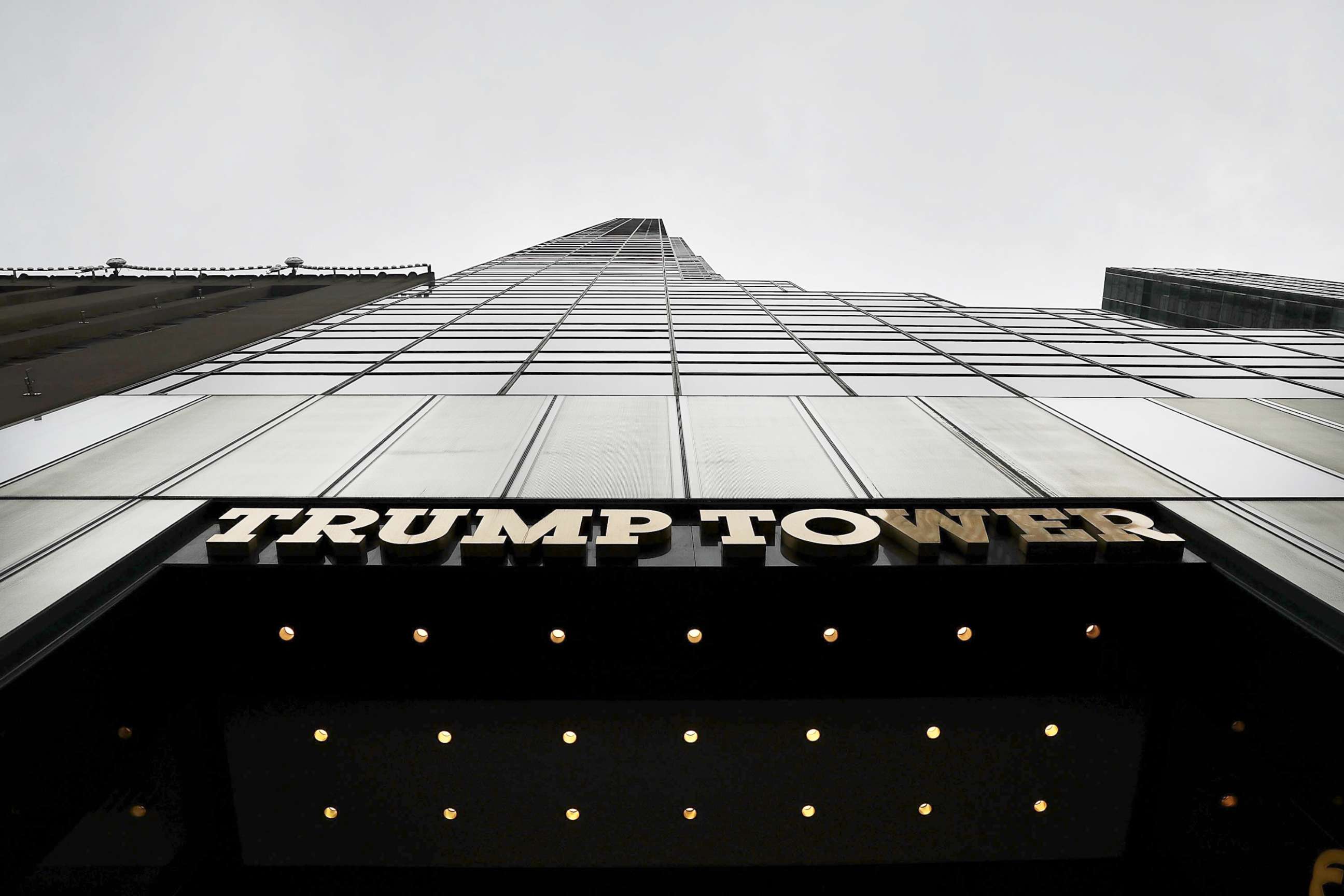 PHOTO: Trump Tower in Manhattan, Oct. 8, 2016, in New York.