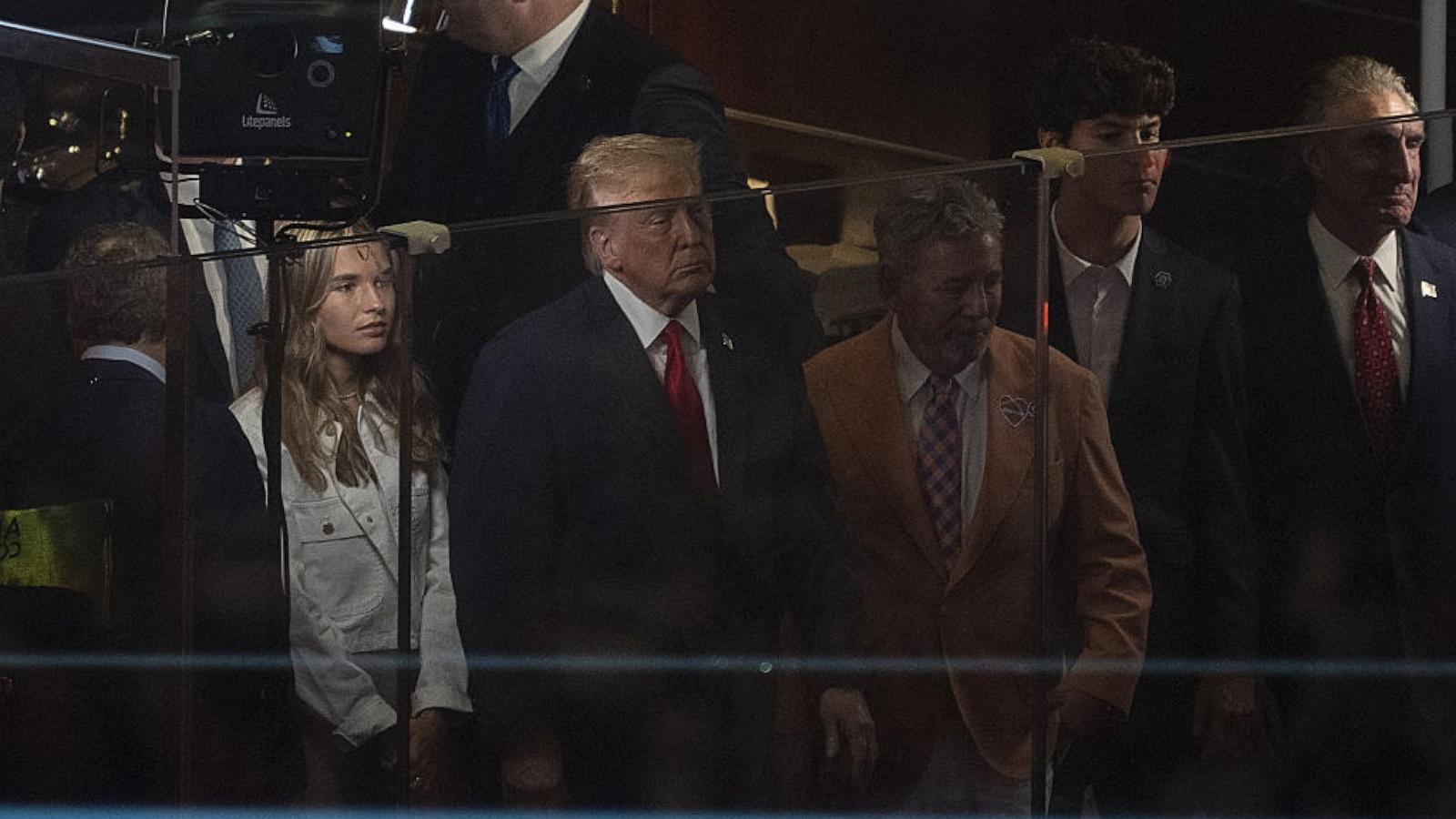 Trump booed at Madison Square Garden as he and Mamdani attend Knicks game