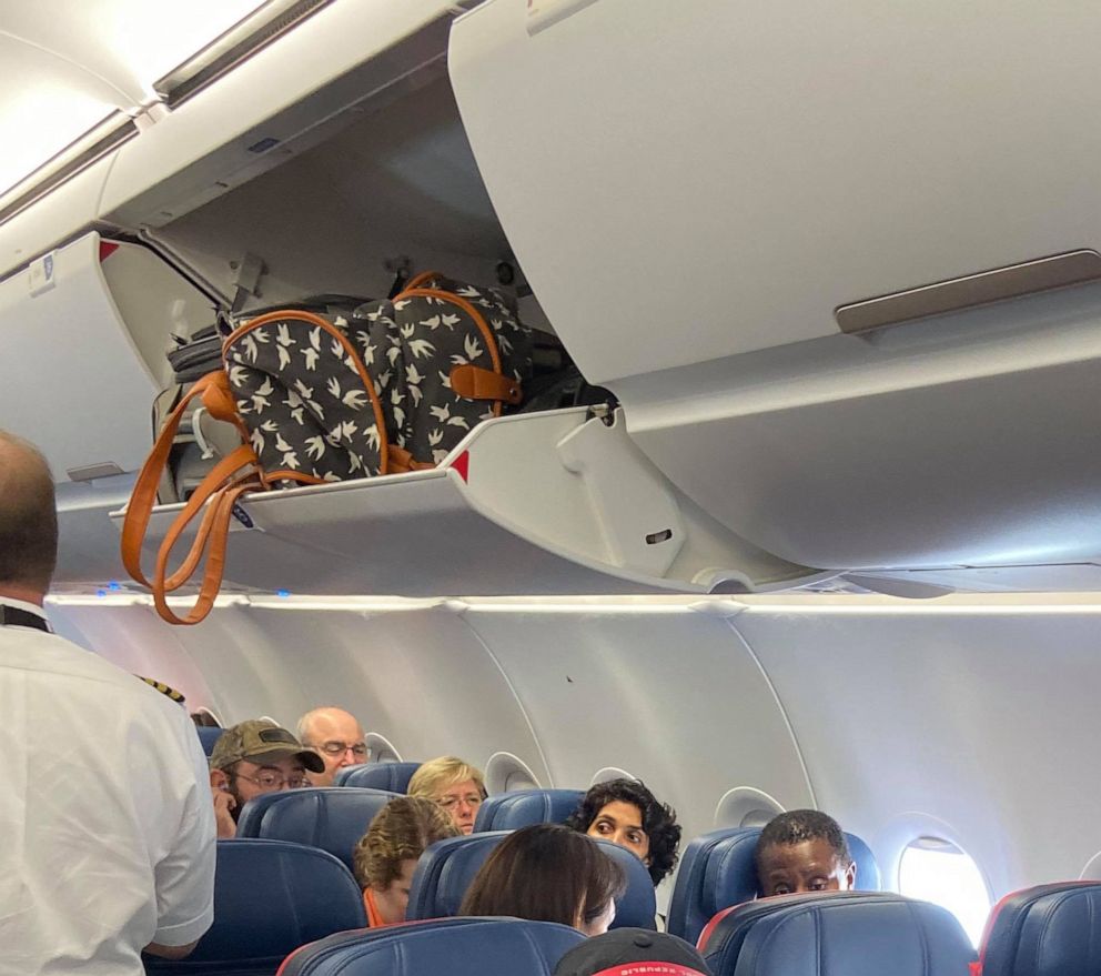 PHOTO: Passenger Jenni Clemons told ABC News in October she found the woman who authorities said boarded the plane without a ticket or ID in her assigned seat.