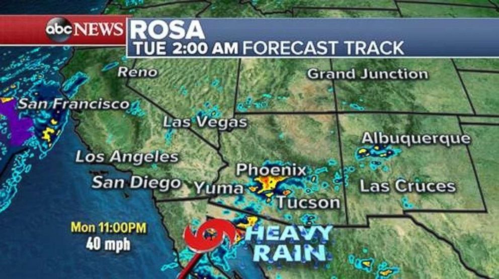 Tropical Storm Rosas Remnants Likely To Bring Widespread Heavy Rain Flash Flooding To 2201