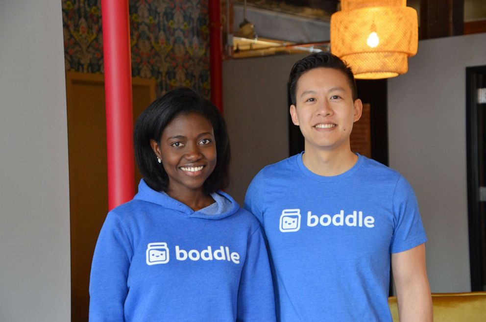 PHOTO: Boodle learning was founded by Edna Martinson and Clarence Tan. 